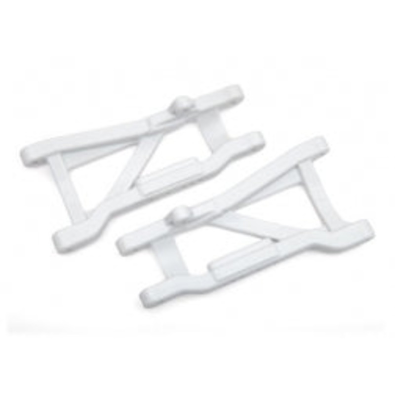 TRAXXAS 2555L Suspension arms, rear white (2) heavy duty, cold weather material