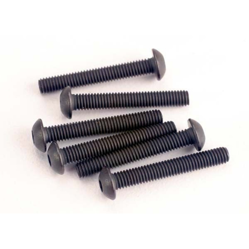 TRAXXAS 2580 3x20 Button Head Hex Drive Screw