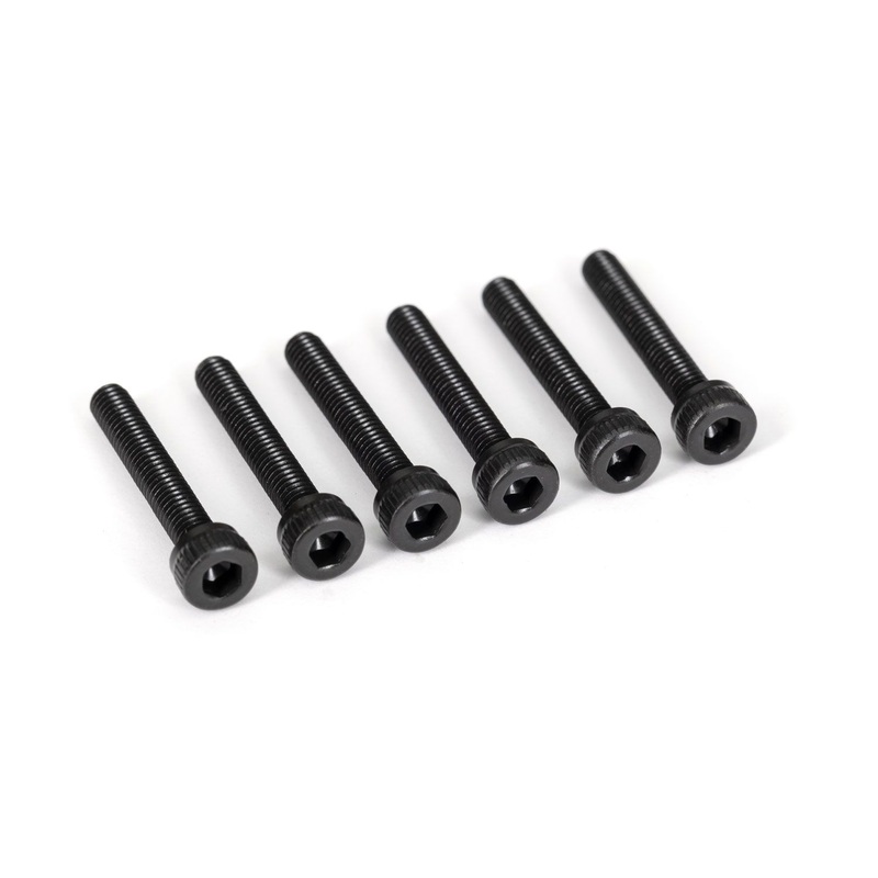 TRAXXAS 2583X Screws, 3x18mm cap-head machine (hex drive) (6)