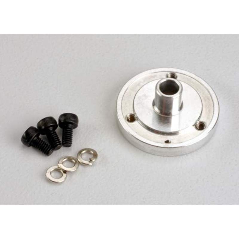 TRAXXAS 2724 Aluminum thrust washer retainer/screws (3)/lockwashers (3)