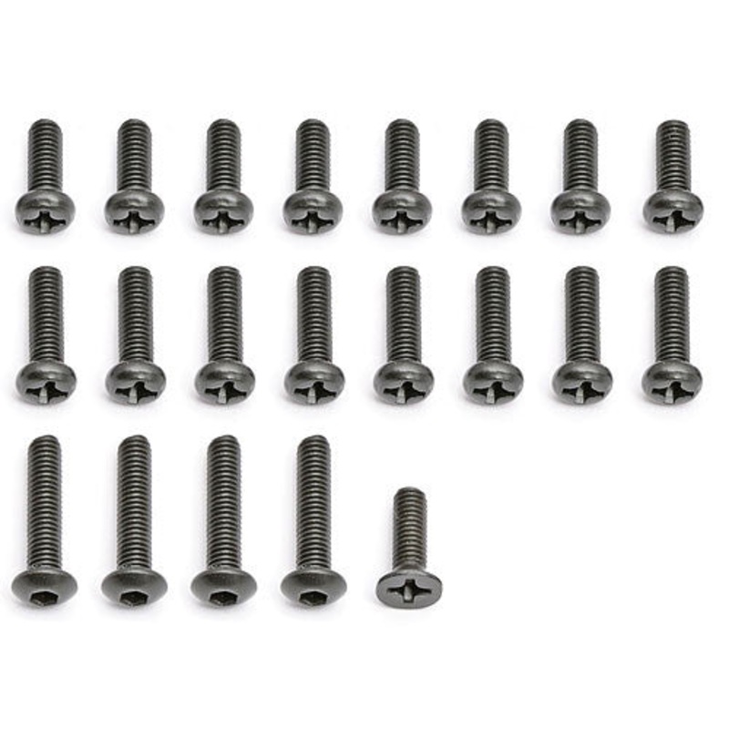 ASSOCIATED 25045 Main Gear Box Screw Set *DISC*