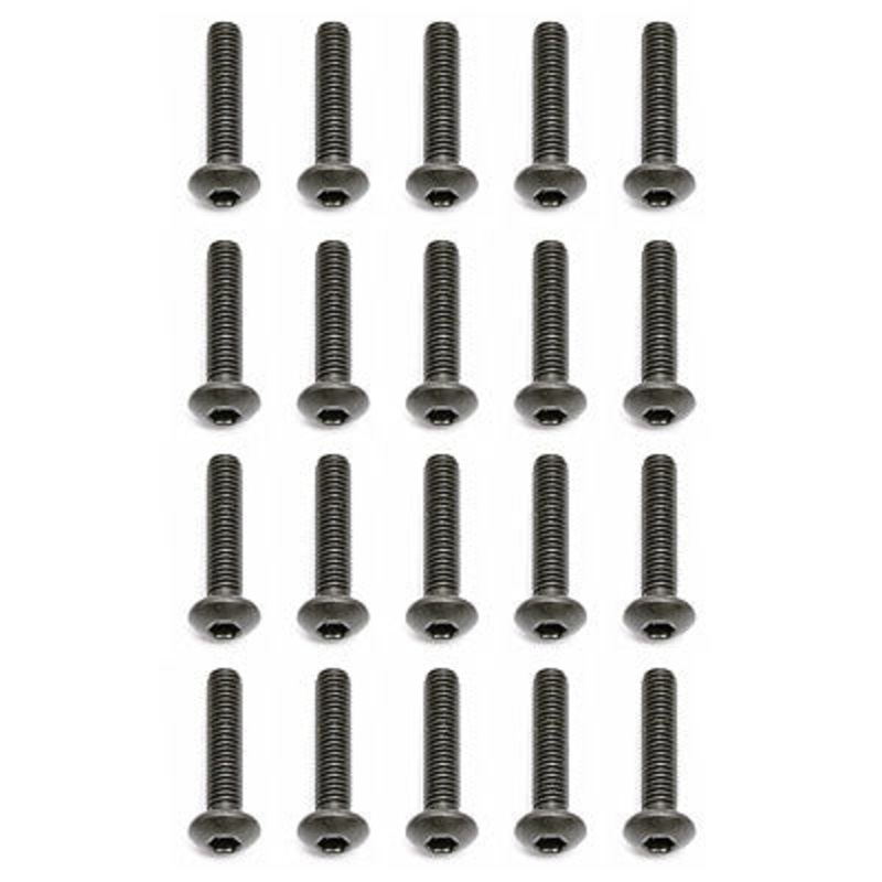ASSOCIATED 25187 Button Head Hex Screw M3x14mm