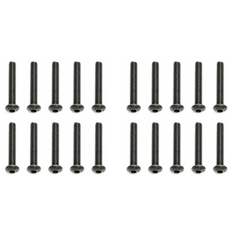 ASSOCIATED 25188 Button Head Hex Screw M3x20mm