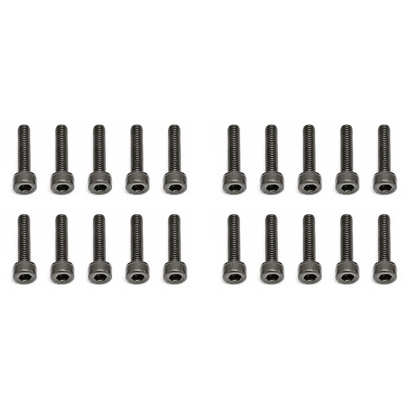 ASSOCIATED 25190 M3x14mm Socket Hd Hex Screw:MGT: SC104x4