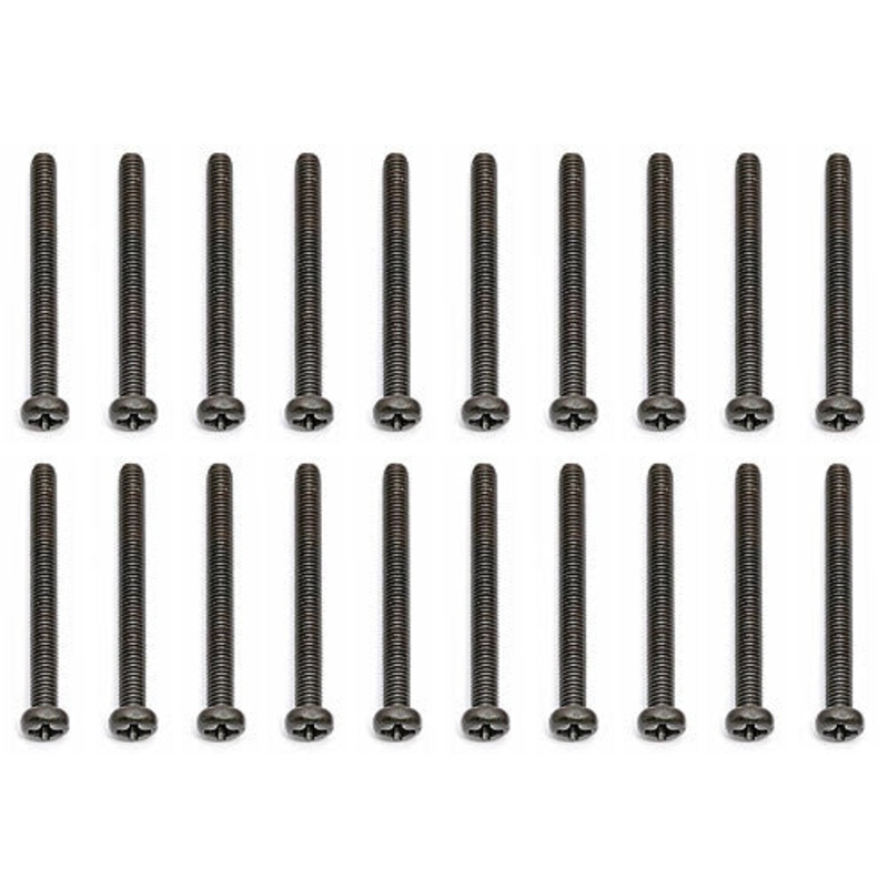ASSOCIATED 25210 Button Head Phillips Screw M3x30mm (20)