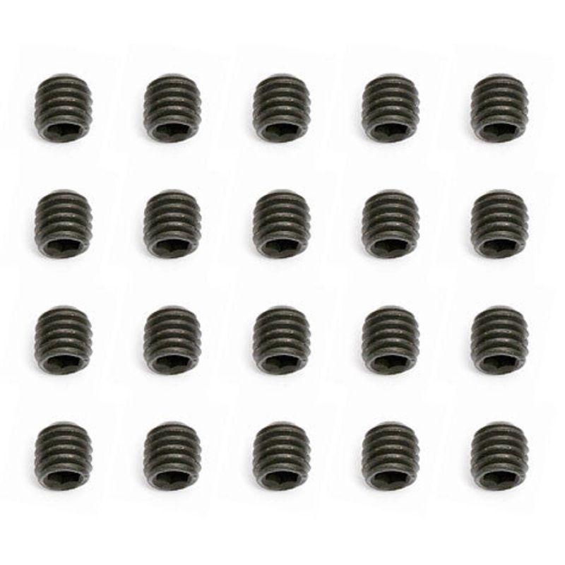 ASSOCIATED 25225 Set Screws M3x3mm (20)