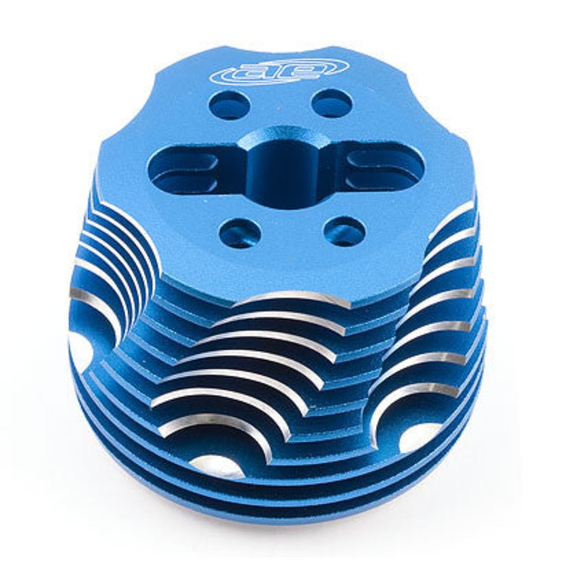ASSOCIATED 25387 MGT FT Macined Blue Cylinder Head *DISC*