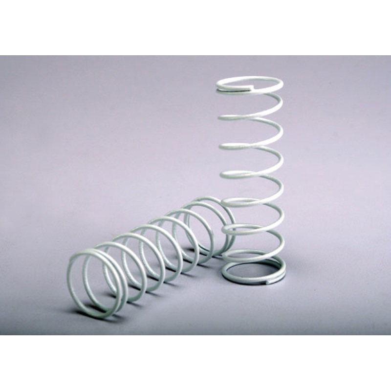 TRAXXAS 2458A Springs, front (white) (2) : 2WD SLASH