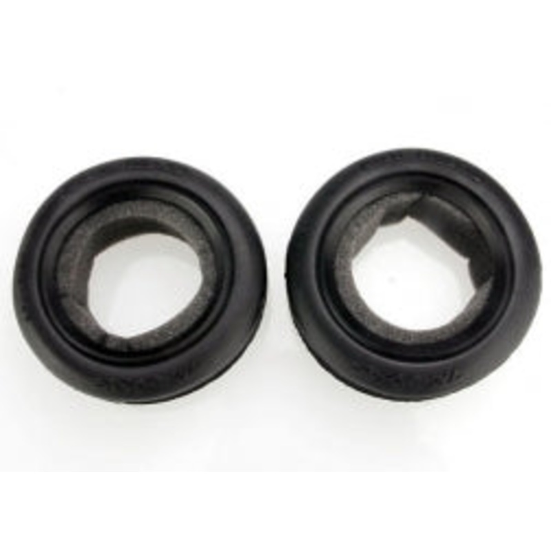 TRAXXAS 2471 Tires, Alias ribbed 2.2" wide front (2)/ foam inserts Bandit soft compound