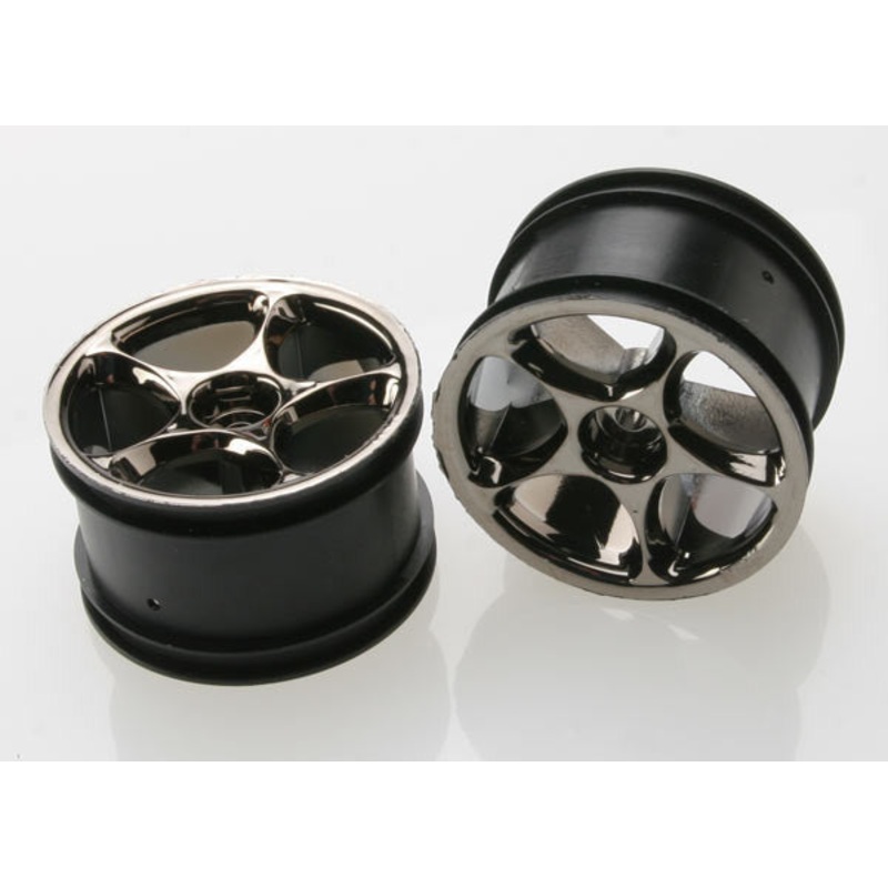 TRAXXAS 2472A Black Chrome Tracer 2.2 Wheels Rear