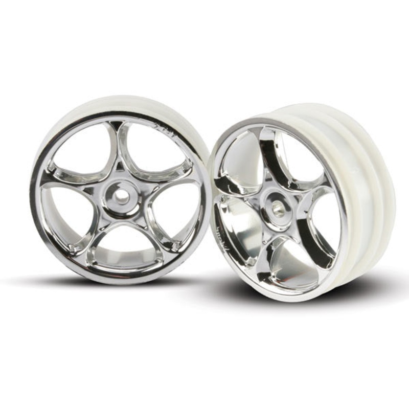 TRAXXAS 2473 Front Tracer 2.2 Chrome Wheel