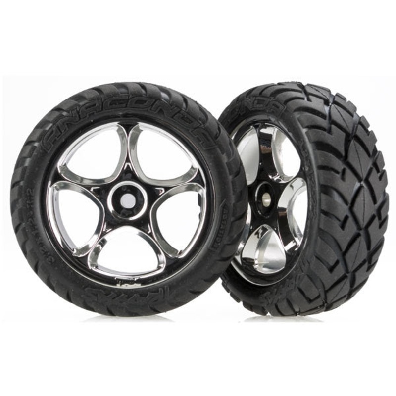 TRAXXAS 2479R Front Anaconda 2.2 Tire & Wheel Bandit