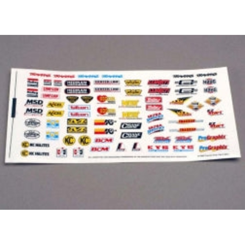 TRAXXAS 2514 Decal Sheet Racing Sponsors