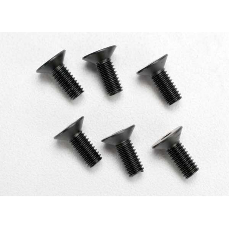 TRAXXAS 2535 Screws 4x10mm Countersunk Hex Drive