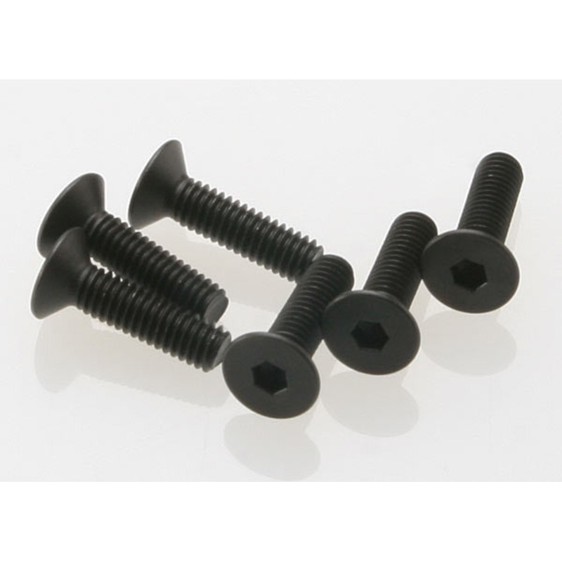 TRAXXAS 2546 Countersunk Machine Hex Drive Screws 4x15mm m4x15