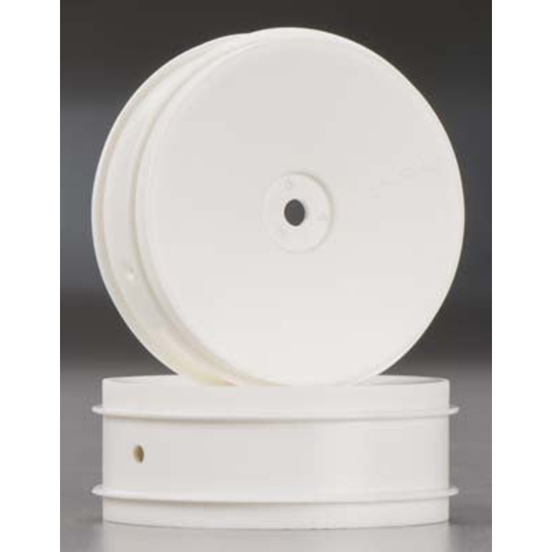 AKA 23211W 1/10 Buggy EVO Front White Wheel