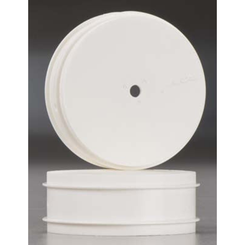 AKA 23212W 1/10 Buggy Front White Wheel
