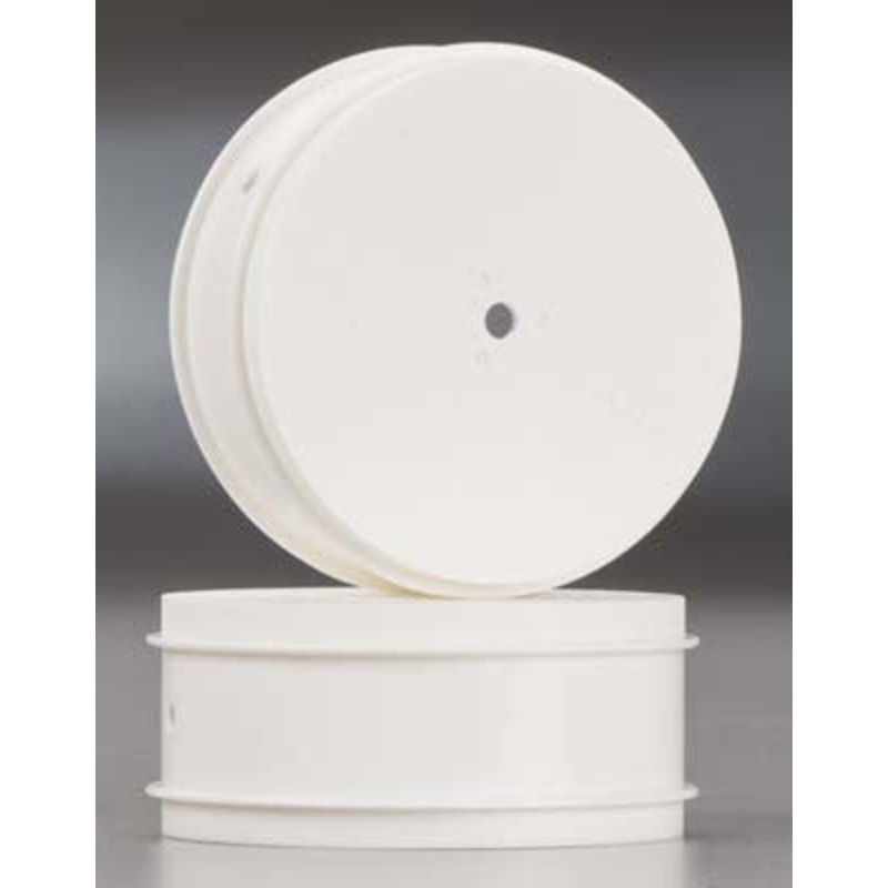 AKA 23312W 1/10 Buggy 4WD Front White Wheel