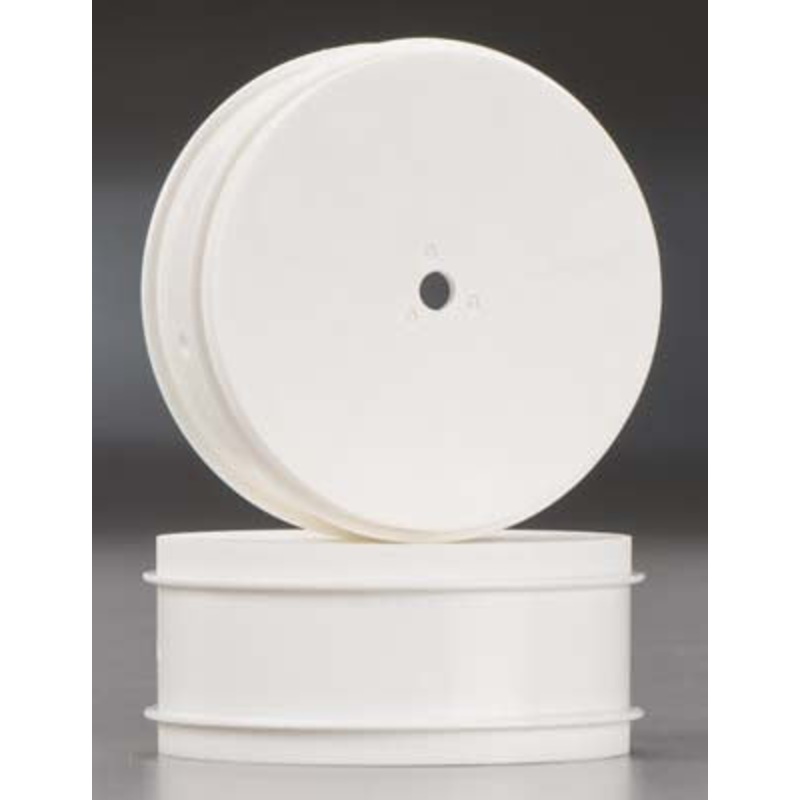 AKA 23313W 1/10 Buggy EVO 4wd Front White Wheel