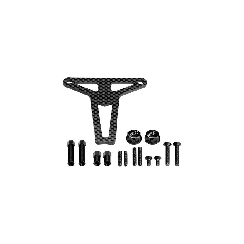 JCONCEPTS 2189 Monroe Carbon Fiber Battery Brace Set TLR 22/22T