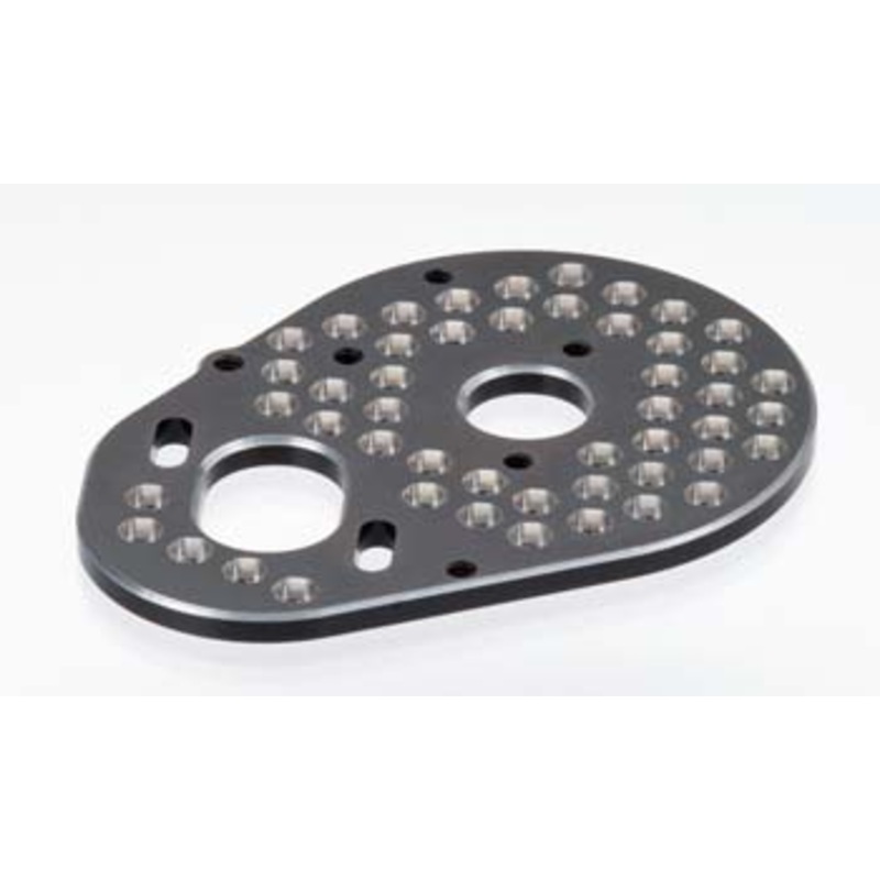 JCONCEPTS 2270-2 Aluminum Rear Motor Mount Honeycomb Black B4 T4 SC10