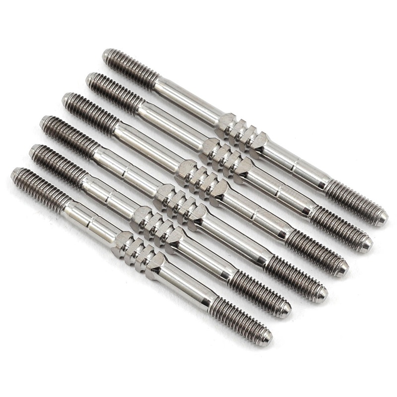 JCONCEPTS 2362 TLR 22 2.0 Generation 3.5mm Fin Ti Turnbuckle