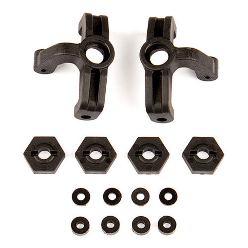 ASSOCIATED 21508 Steering Blocks and Wheel Hexes:14B,14T