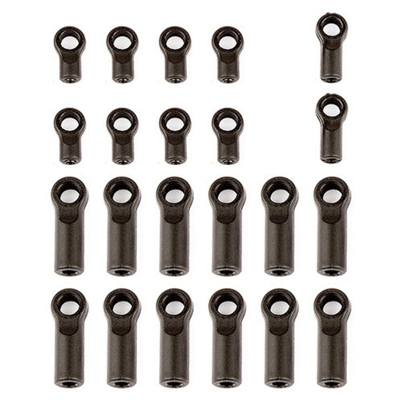 ASSOCIATED 21514 Turnbuckle Rod End Set: 14B, 14T