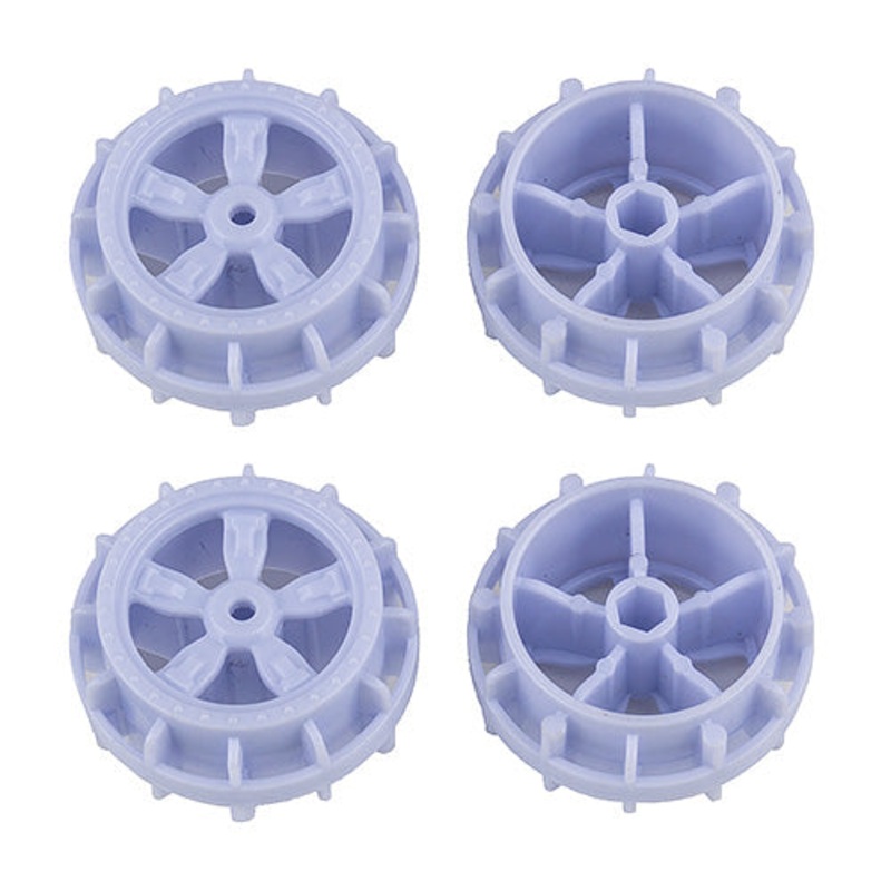 ASSOCIATED 21611 NanoSport Wheels, white