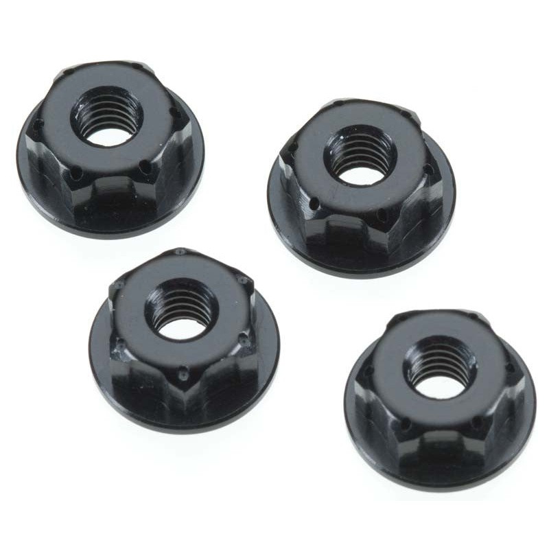 JCONCEPTS 2076 Locking Wheel Nut Lightweight Black 8/32 (4)