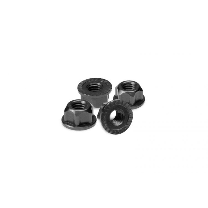 JCONCEPTS 2090 4mm locking wheel nut - fits all Traxxas, SC10 4x4, TLR 22, SCTE