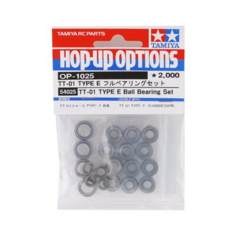TAMIYA 54025 RC TT-01 Type E Ball Bearing Set