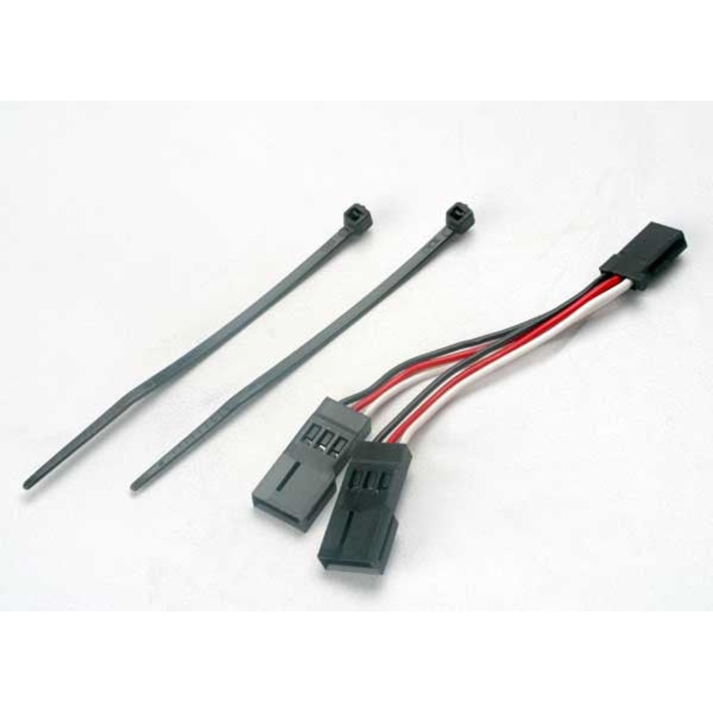 TRAXXAS 2046 Servo Connector Y Adapter for Dual-Servo Steering