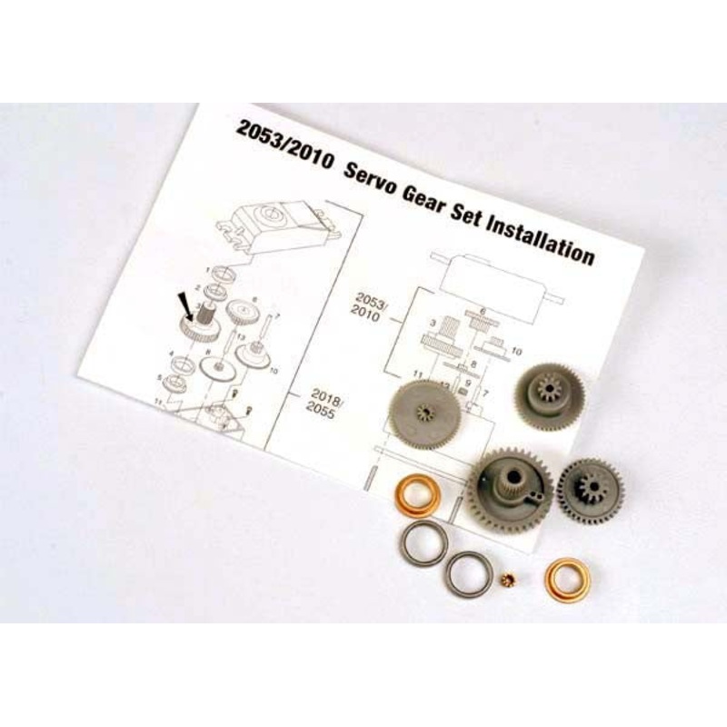 TRAXXAS 2053 Servo Gears for 2055 2056 Servos: STAMPEDE 2WD