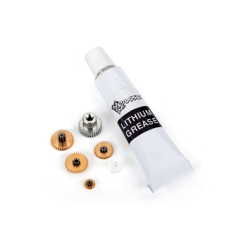TRAXXAS 2064R Gear set, metal (for 2065R waterproof sub-micro servo)