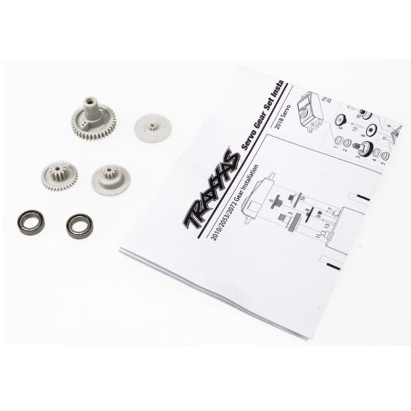 TRAXXAS 2072 Gear Set/2070 & 2075 Servos: *DISC