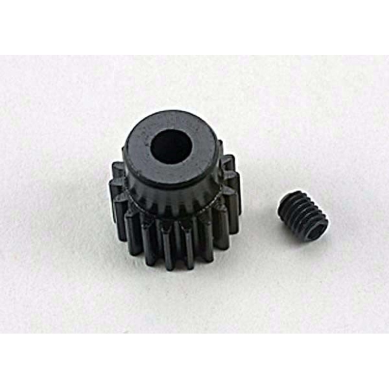 TRAXXAS 1918 Gear, 18T pinion 48p / set screw : 2WD SLASH, STAMPEDE 2WD