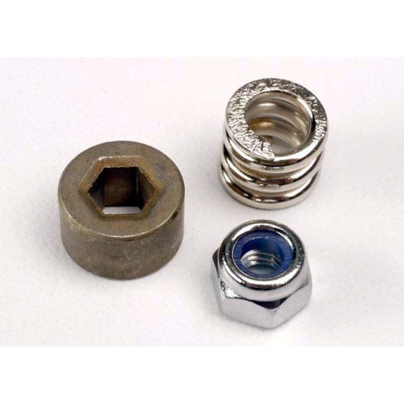TRAXXAS 1994 Slipper tension spring/ spur gear bushing & locknut