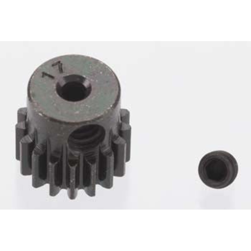 ROBINSON RACING 1817 Mini Pinion 2mm Hard Blackened Steel .5 Mod 17T