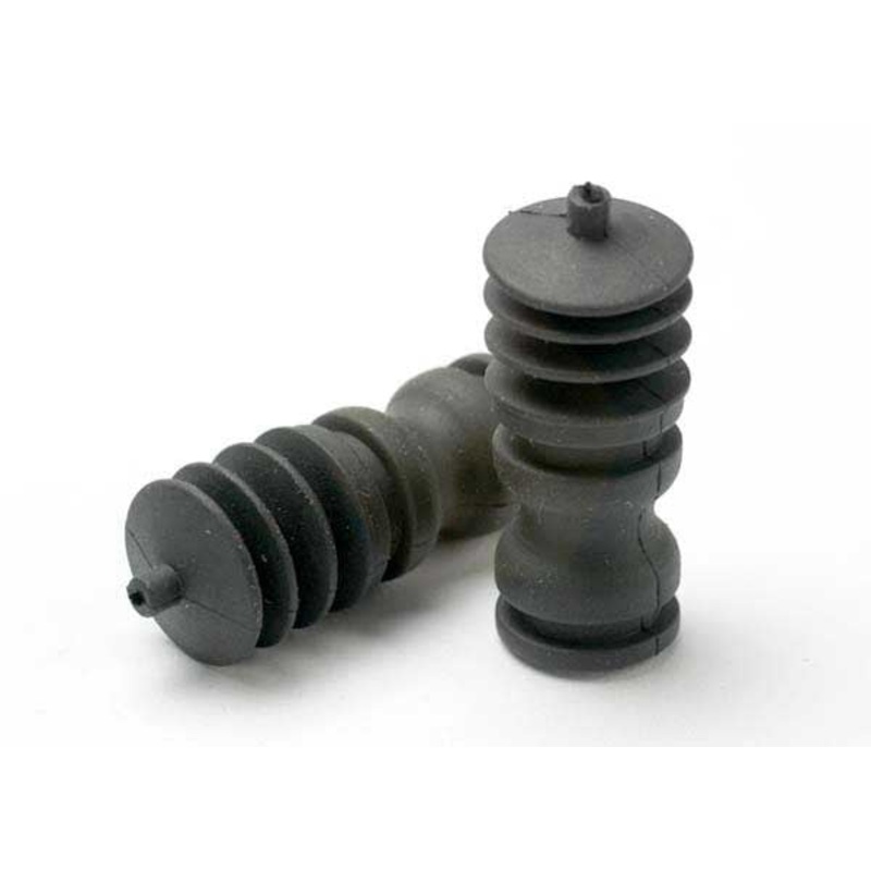 TRAXXAS 1577 Boots, pushrod (2) (rubber, for steering rods)