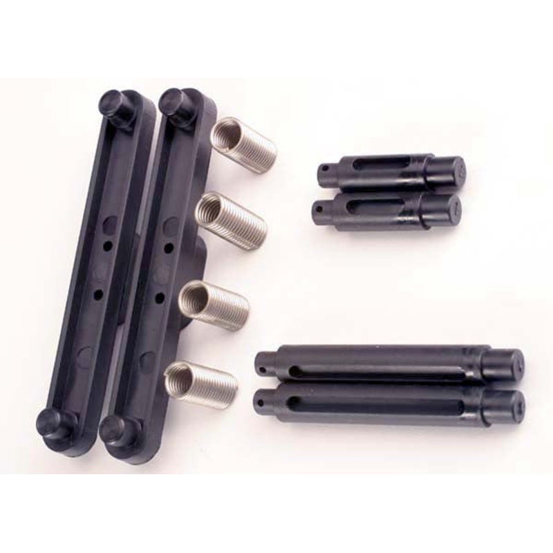 TRAXXAS 1814 Body posts (front & rear) (4)/ hinge springs (4)/body post mounts (2)