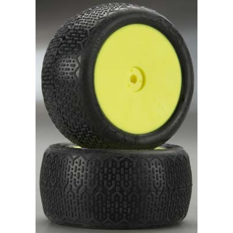 AKA 13120CRY 1/10 Buggy EVO Typo Rear Clay PM Yellow (2)