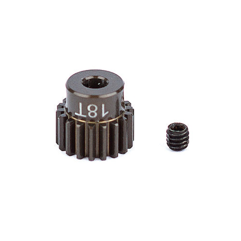 ASSOCIATED 1336 FT Aluminum Pinion Gear, 18T 48P, 1/8 shaft