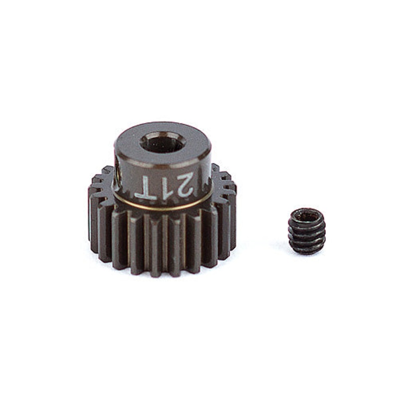 ASSOCIATED 1339 FT Aluminum Pinion Gear, 21T 48P, 1/8 shaft