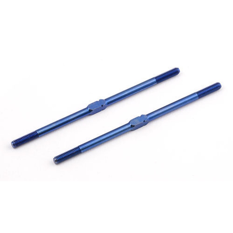 ASSOCIATED 1417 Titanium Turnbuckle 2.80" Blue SC10 2WD; B4.1