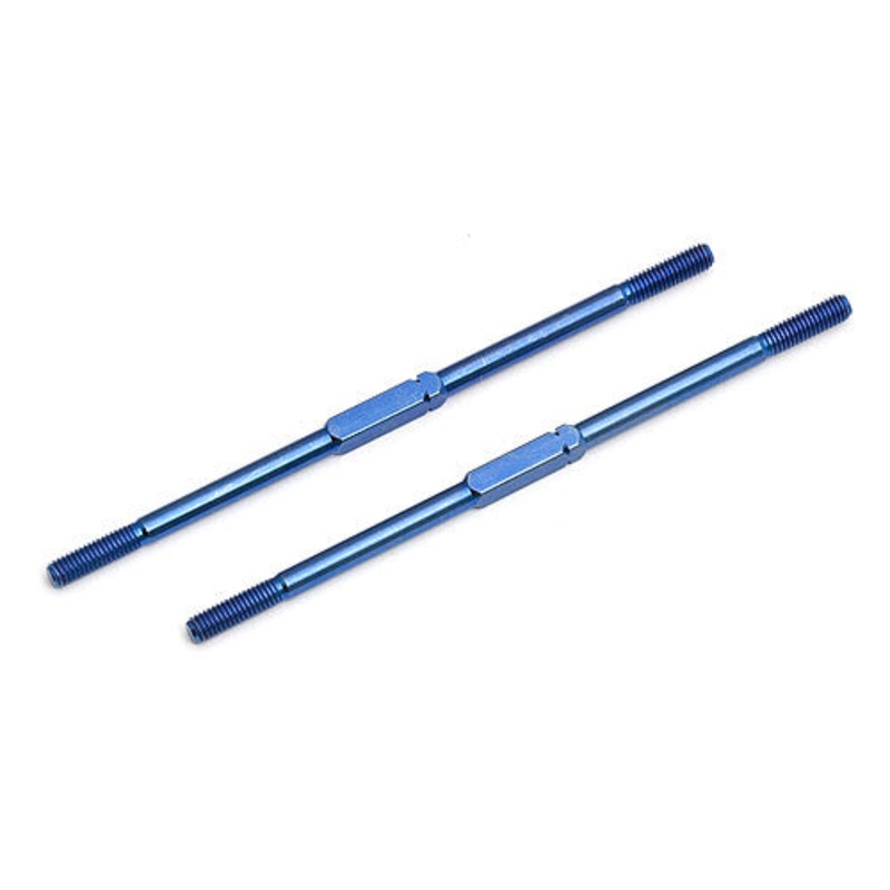 ASSOCIATED 1419 Titanium Turnbuckles 3.0" Blue GT2 *DISC*