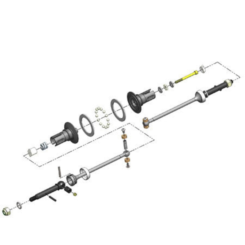 MIP 14115 MIP Pucks, Shiny Drive System