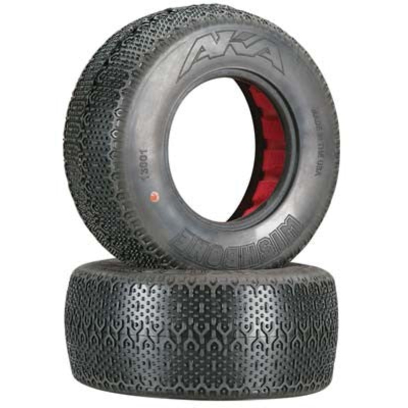 AKA 13001VR 1/10 Wishbone SC Super Soft Red Insert (2)