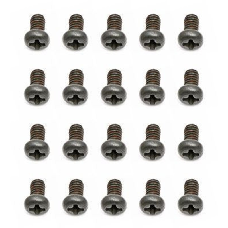 ASSOCIATED 21137 Button Head Phillips Screw M2.5x4 RC18T (20)