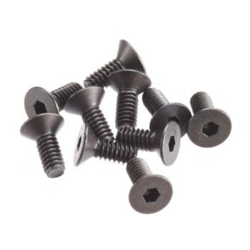 HB RACING 112739 Flat Head Screw 2x5mm Hex D413